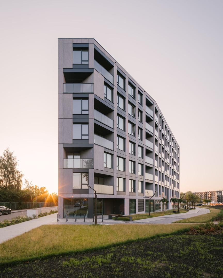 Apartamentowiec Chlebova w Gdańsku: nowa realizacja Roark Studio