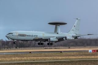 Samolot E-3A AWACS należący do NATO