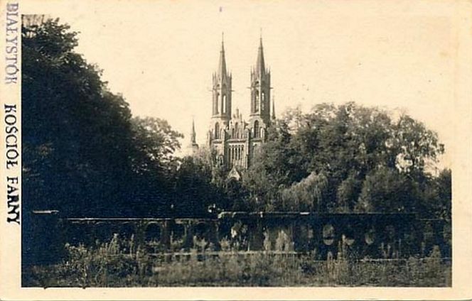 Białystok zniszczony po II wojnie światowej