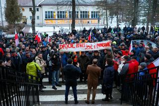 Protest zulowców i pracowników leśnych w Bieszczadach. To efekt decyzji ministry klimatu