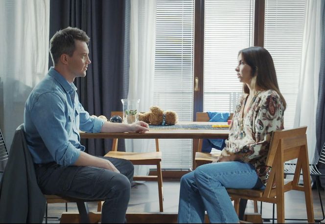 M jak miłość. Aneta (Ilona Janyst), Jakub Karski (Krzysztof Kwiatkowski)