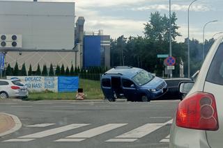 Wypadek ul. Kuronia w Białymstoku