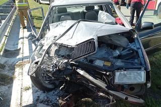 Przerażający wypadek na S8! Auta zmiażdżone w karambolu, pożar i ciężkie obrażenia kierowców [ZDJĘCIA]