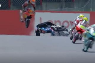 Przerażający wypadek podczas kwalifikacji Moto GP. Utalentowany 19-latek w stanie krytycznym [WIDEO]