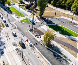 Tramwaj na Stegny w Warszawie w przeddzień otwarcia