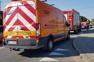 Wypadek w miejscowości Żurawieniec. Potrącenie pieszego przez ciągnik. Mężczyzna nie żyje