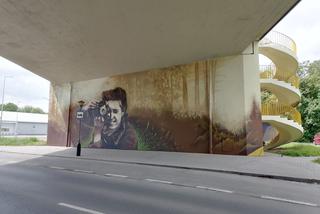 Nowy mural w Rzeszowie. „Punkt widzenia” powstał w  ramach Europejskiego Stadionu Kultury [ZDJĘCIA]