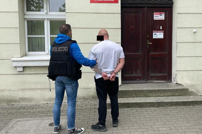 Policjanci rozbili dziuplę pod Bydgoszczą. Przestępca sam pokazał, gdzie jest druga