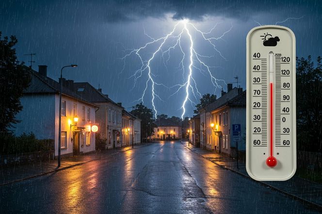 Chmury, chmury i jeszcze raz chmury! Czy Ostrołęka utonie w deszczu 18.07.2025?