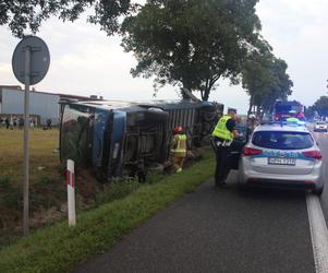 Wypadek autokaru w Chromnej pod Siedlcami