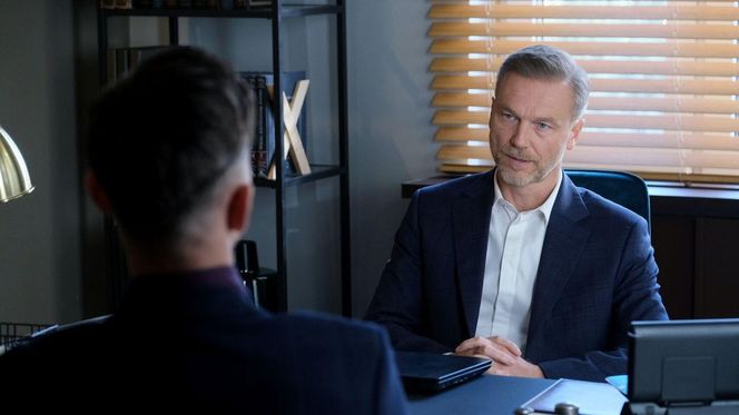 M jak miłość odc. 1868. Andrzej Budzyński (Krystian Wieczorek), Kamil (Marcin Bosak)