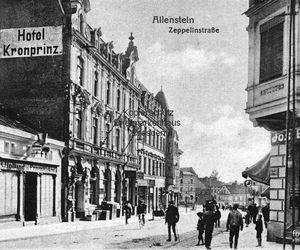 Ulica 11 Listopada w Olsztynie dawniej wyglądała zupełnie inaczej. Nosiła imię niemieckiego inżyniera