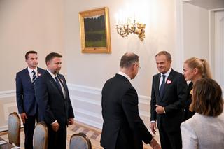 Donald Tusk opuścił Pałac Prezydencki. Wymowny gest 