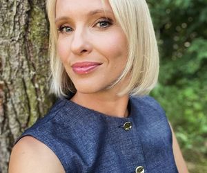 M jak miłość nowy sezon. Dorota (Iwona Rejzner) na planie