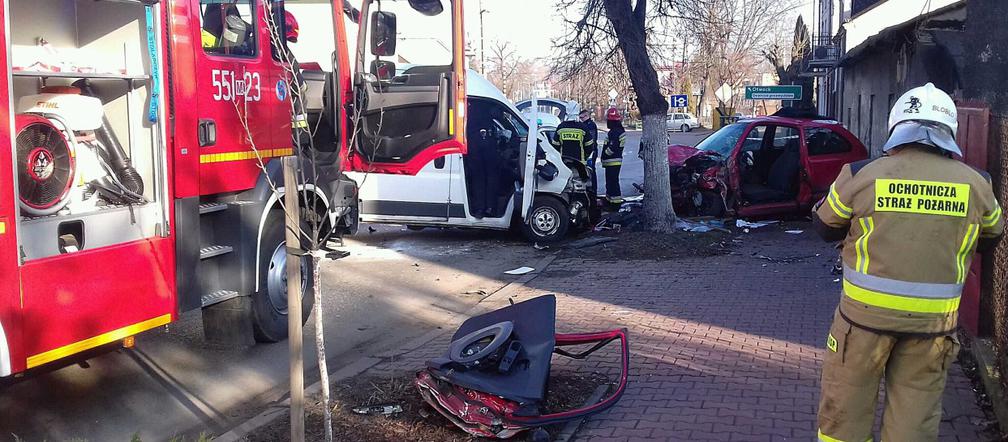 Wypadek w Karczewie