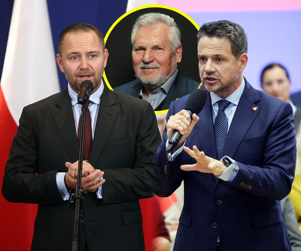 Trzaskowski, Nawrocki, Kwaśniewski