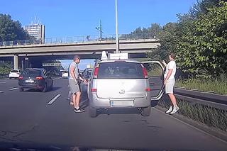 Awantura na A4 w Katowicach