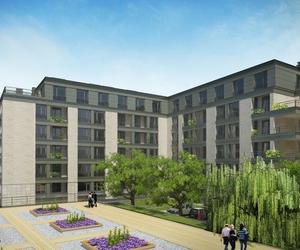 Budynek mieszkalny przy szczecińskiej starówce 