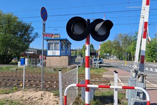 Przejazd kolejowy Starachowice-Zachodnie otwarty
