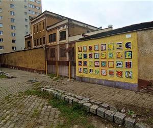 Mozaika Alfabet Śródmieścia w Szczecinie