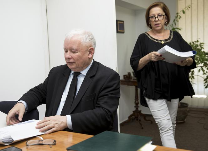 Barbara Skrzypek, Jarosław Kaczyński