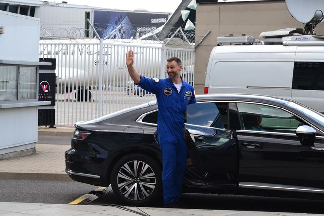 Sławosz Uznański-Wiśniewski wrócił do Polski