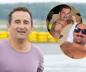 Michał Koterski pręży opalony tors na sopockiej plaży! Zdjęcia przed i po robią furorę
