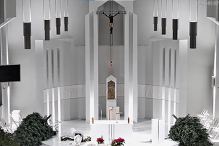 Dewastacja w kościele w Koziegłowach