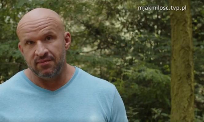 M jak miłość kulisy serialu. Andrzejek (Tomasz Oświeciński)