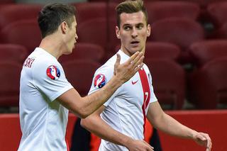 Polska - Dania. Superduo Lewandowski i Milik. Miały być fajerwerki. Jest zgrzyt