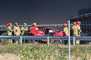 Koszmar na drodze! Zderzenie ciężarówki z elką. Jedna osoba nie żyje