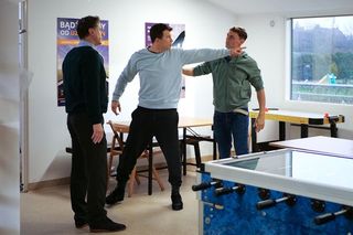 Pierwsza miłość, odcinek 3959: Krystian (Patryk Pniewski), Alan (Alan Andersz)