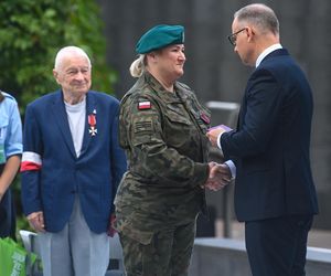 81. rocznica Powstania Warszawskiego. Prezydent Duda wręczył odznaczenia powstańcom