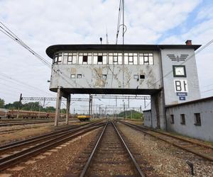 Zabytkowa nastawnia kolejowa w Bytomiu 