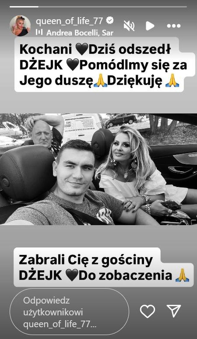 Nie żyje Dżejk, Jacek Wójcik