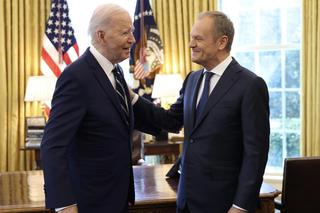 Andrzej Duda i Donald Tusk w Białym Domu