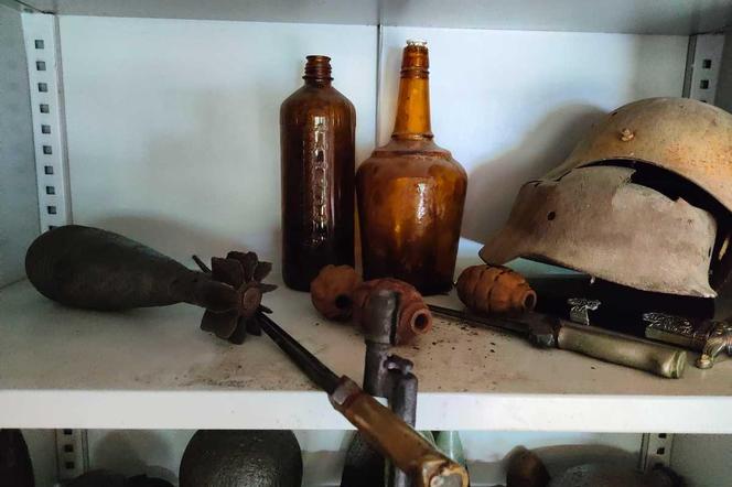 Arsenał broni w gminie Kotuń