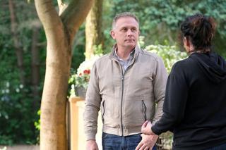 	M jak miłość odc. 1749. Marysia (Małgorzata Pieńkowska), Artur Rogowski (Robert Moskwa)