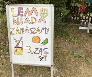 Sprzedają lemoniady, by wesprzeć zbiórkę chorego Tymka