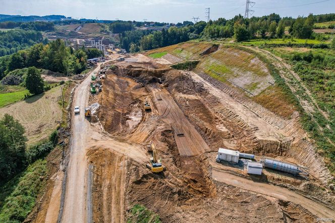 Budowa drogi ekspresowej S19 na odcinku Babica - Jawornik