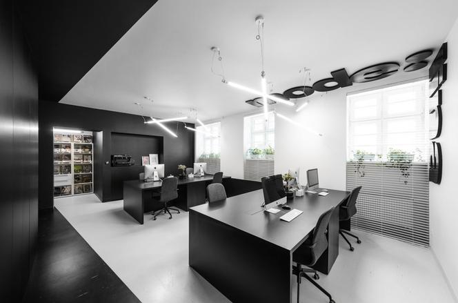 Projekt biura pracowni mode:lina™ . W jakich wnętrzach pracują architekci?