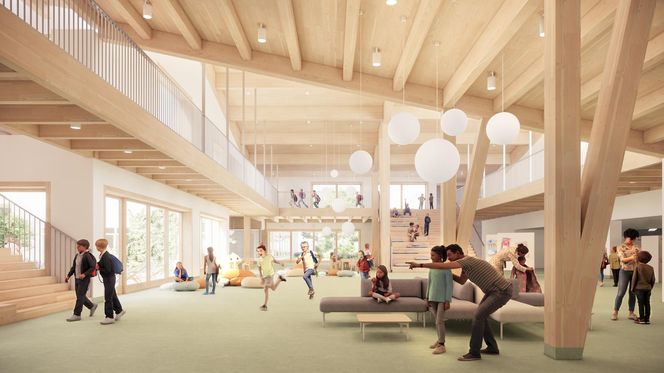 Nowa szkoła w Warszawie przyćmi wszystkie inne? Klasy jak domki, korytarze jak ulice! Wiemy, gdzie powstanie