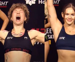 Rosjanka pajacowała przed walką z Polką w UFC! Klaudia Syguła spojrzała jej prosto w oczy [WIDEO]