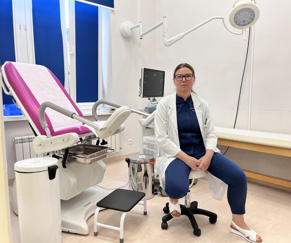 prof. dr n. med. Małgorzata Kędzia ze szpitala przy Ul. Polnej