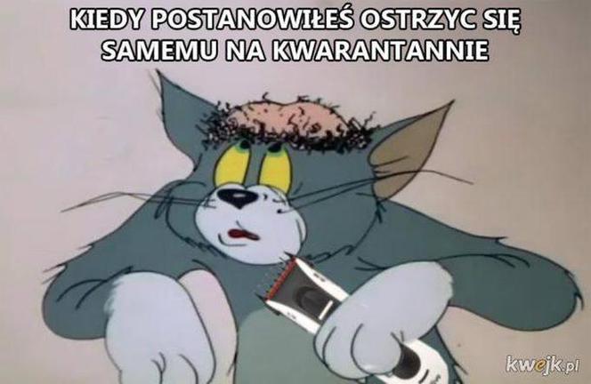 Fryzjerzy kontra koronawirus. Te memy bawią do łez