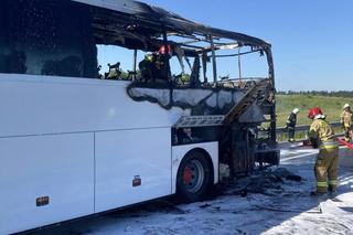   Pożar autokaru ze szkolną wycieczką pod Ostródą. Dzieci jechały z Iławy do Olsztyna