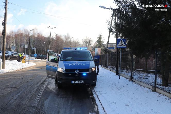 Mysłowice. Potrącił 10-latka na przejściu dla pieszych. Nie miał zimowych opon...