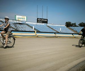Rowerowa stolica Polski na stadionie 
