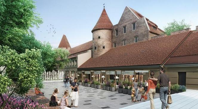 Budynek B8 – Bulwar Staromiejski we Wrocławiu. Adaptacja na restaurację