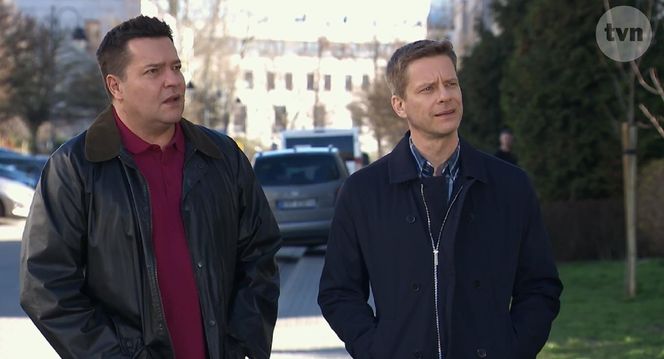 	Na Wspólnej odc. 4047. Michał (Robert Kudelski), Robert Tadeusiak (Dariusz Wnuk)